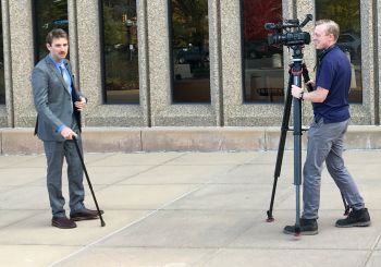Bernstein spoke with the media after the sentencing Friday.