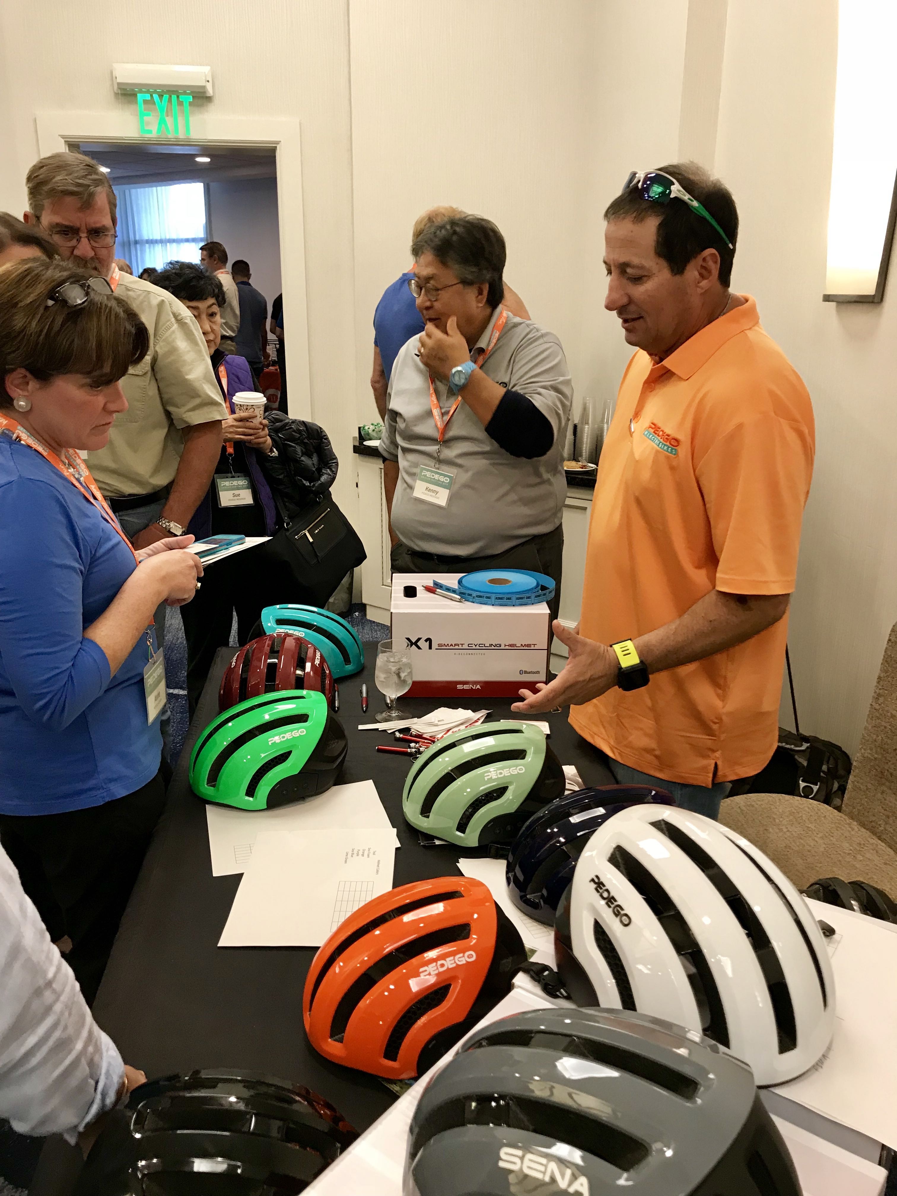 Several new parts and accessories brands exhibited at the event, including new partners Thule, Brooks, Sena Helmets and several others.