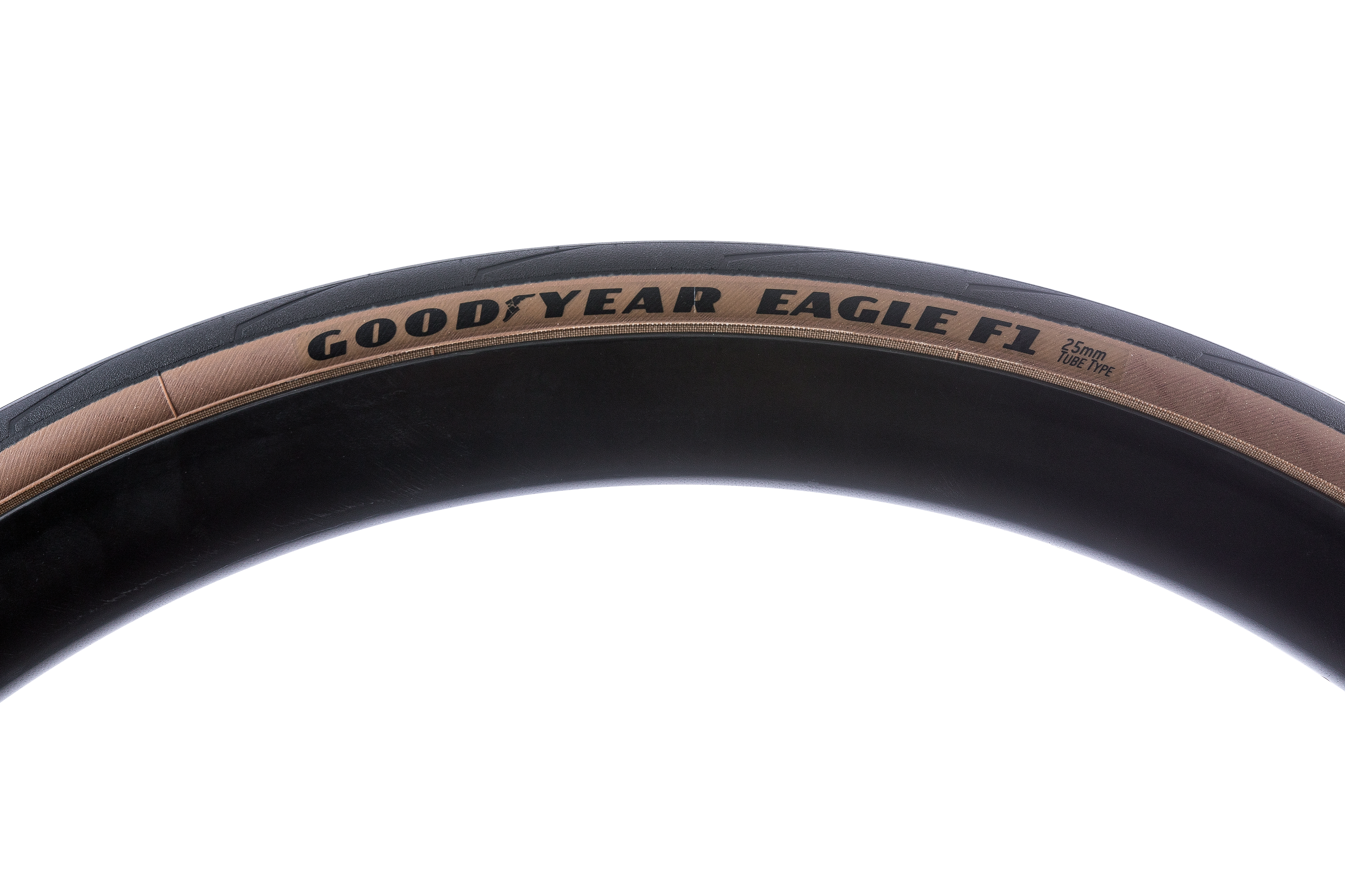 The Eagle F1 in tan sidewall version.