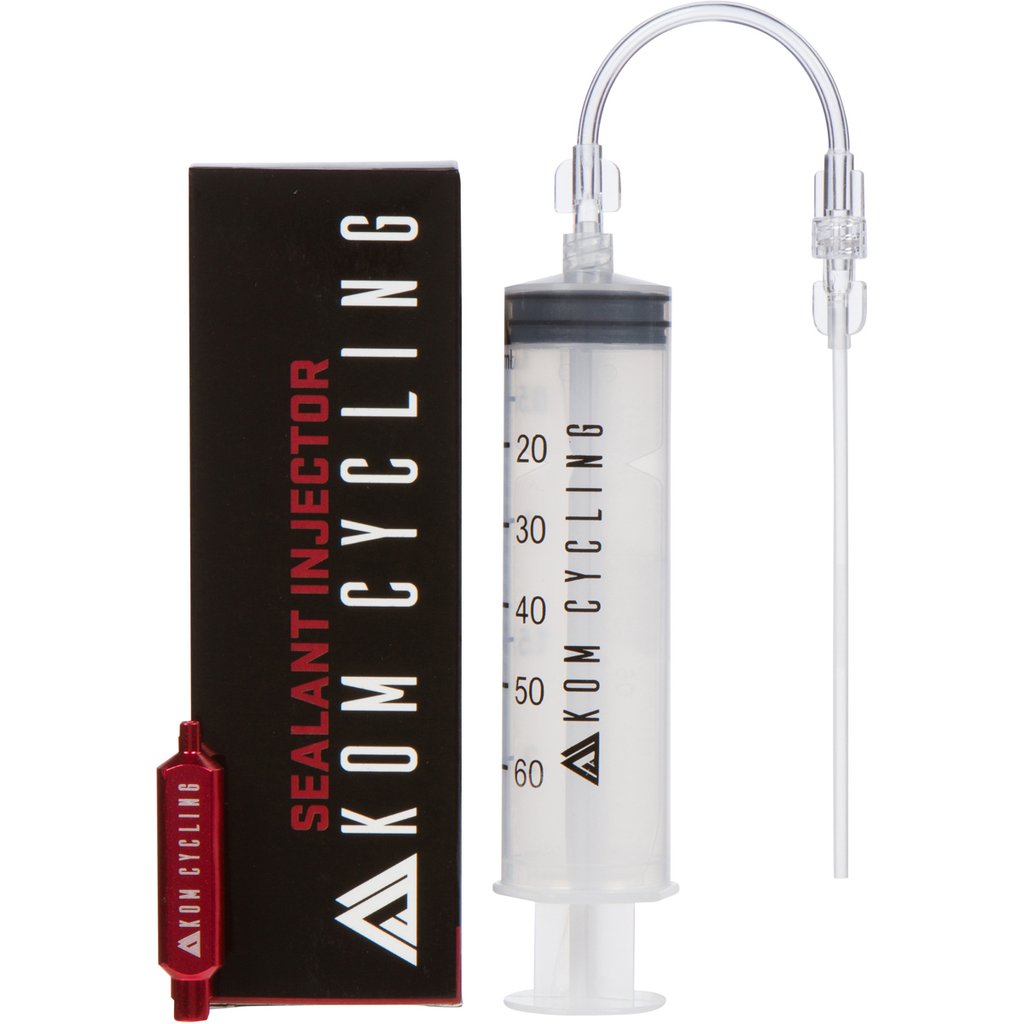 KOM Cycling sealant injector helps prevent clogged valves | Bicycle ...