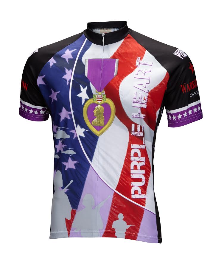 Purple Heart jersey offered to wounded veterans in the industry ...