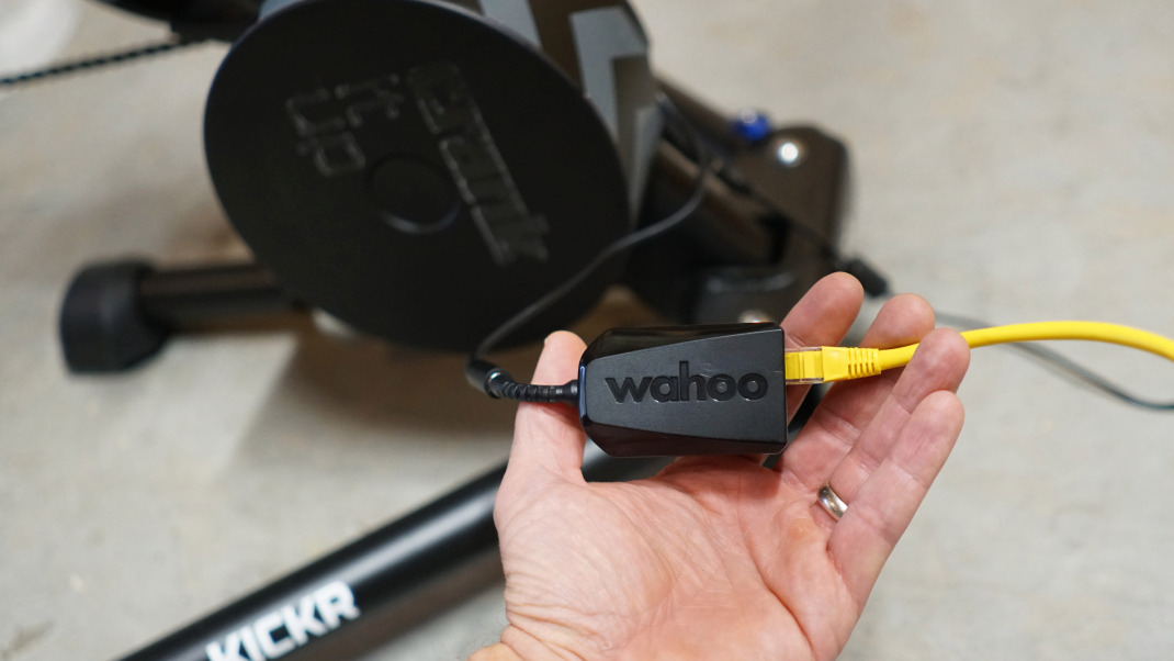 Wahoo's Direct Connect accessory allows hardwired connection to