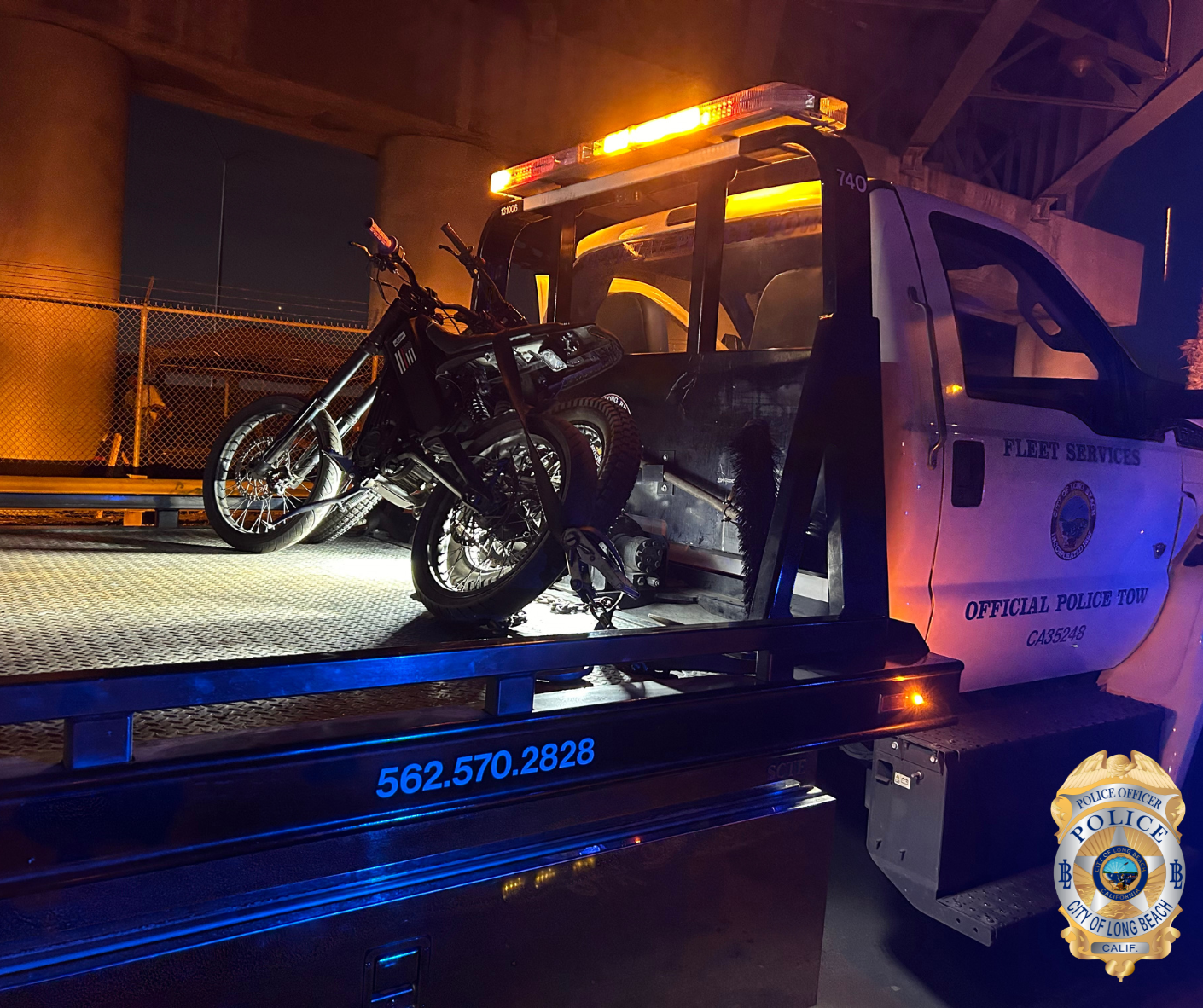 Photo courtesy Long Beach PD. 