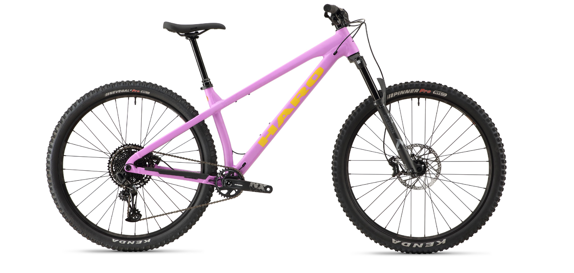 Haro is showing its new line of Saguaro 'hardcore hardtails' at CABDA West.