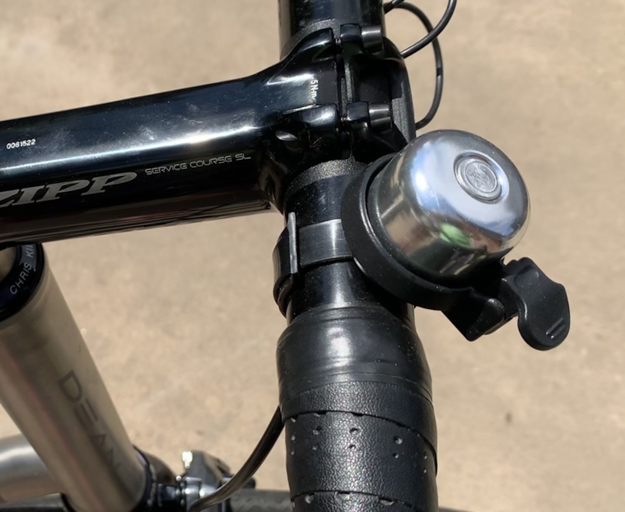 titanium bicycle bell