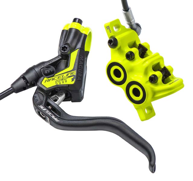 Magura's limited edition MT7 Raceline brakes feature special color