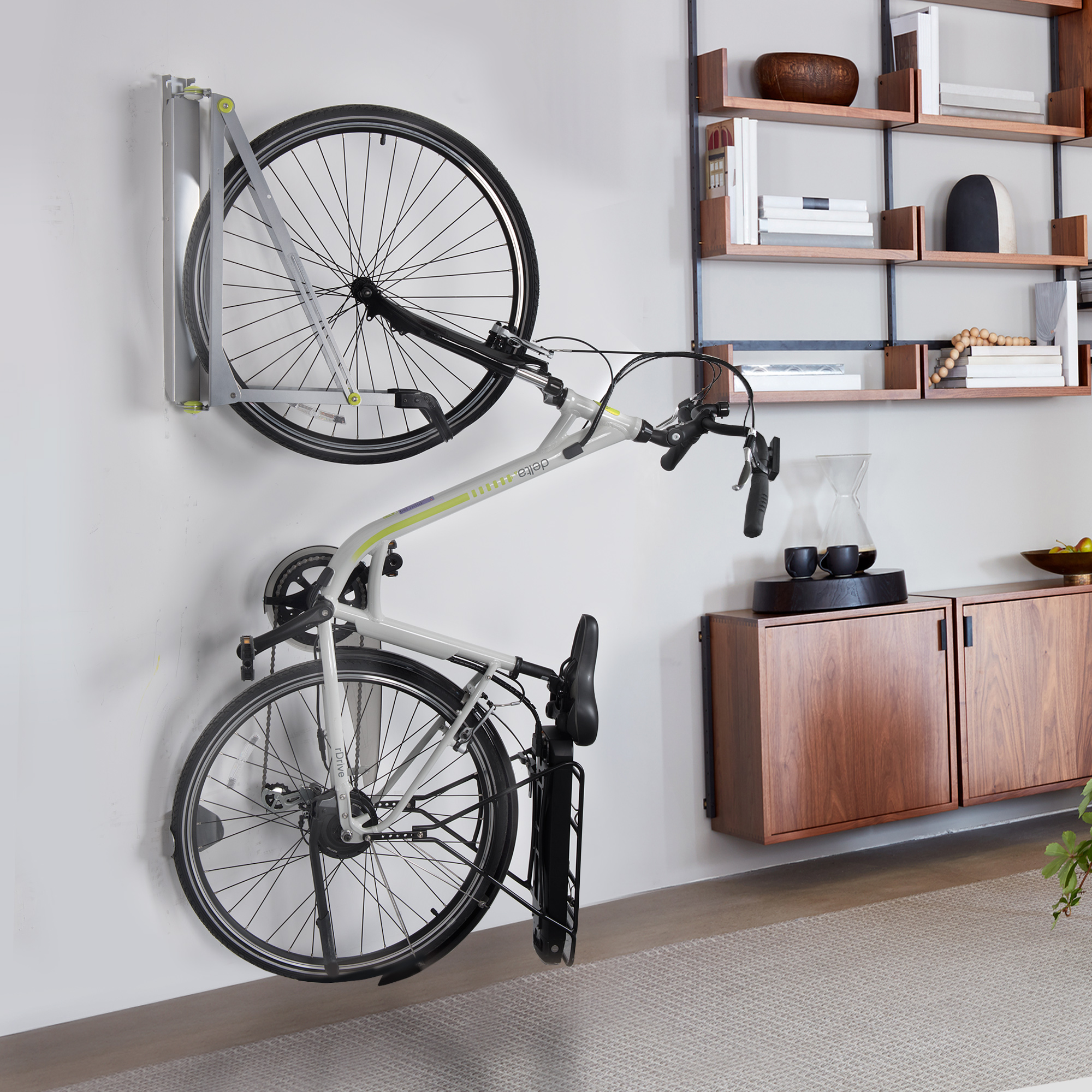 Delta Offers Lift-assist Bike Storage Rack 