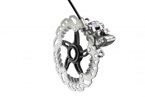 The new BR-M987 is Shimano's lightest disc brake ever.
