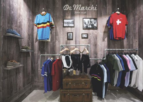 A De Marchi store within a store.