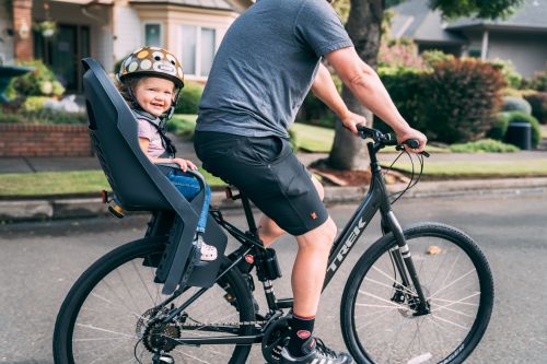 Frame mounted shop child bike seat