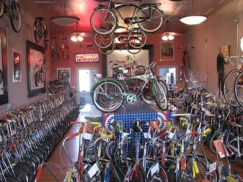 The Blue Moon bike museum.