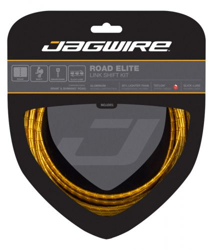 Jagwire's new packaging, new logo and new Elite Link cable system