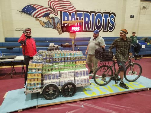 Cranksgiving featured 112 food drives this year.