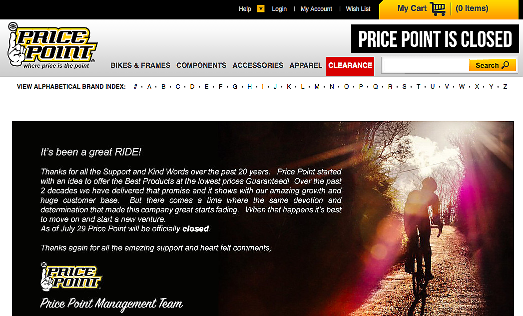 price point bikes