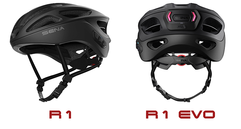 r1 evo smart cycling helmet
