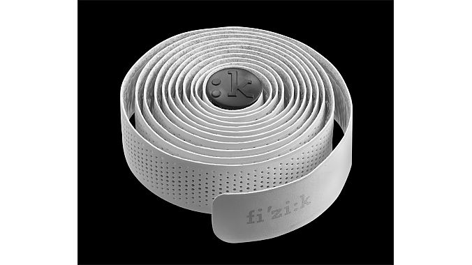Fizik Endurance tape in Soft Touch texture, white color.
