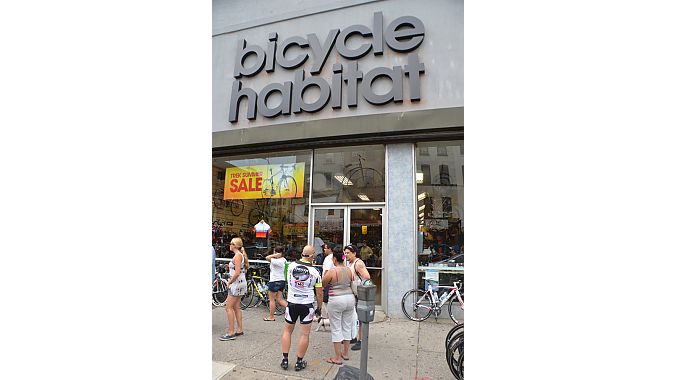 The Dealer Tour visited Bicycle Habitat’s location in Brooklyn’s Park Slope neighborhood. Owner Charlie McCorkell now has four stores in Brooklyn and Manhattan.