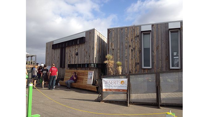 One of 20 house designs in the Solar Decathlon competition.