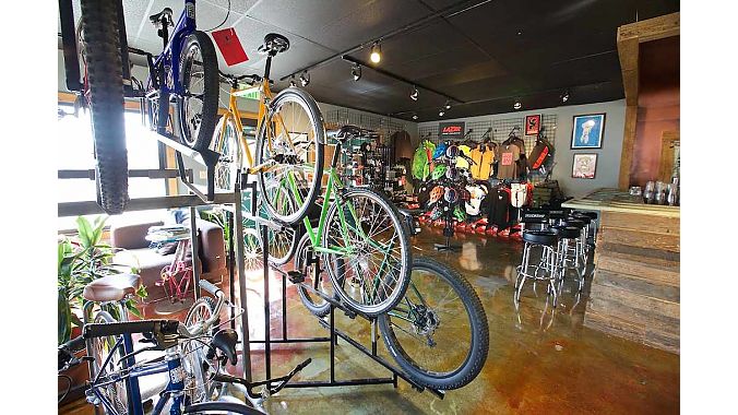 Revolution sells Surly, Raleigh, Santa Cruz and other bike brands.
