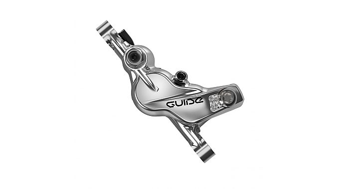 The Guide caliper will be available in silver or black.