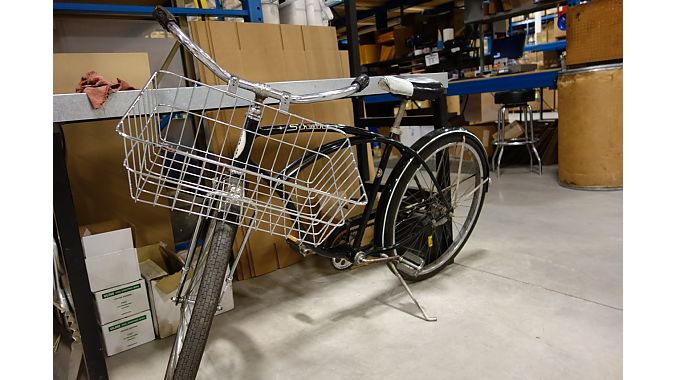 Vintage Schwinns serve as factory shop bikes at Park