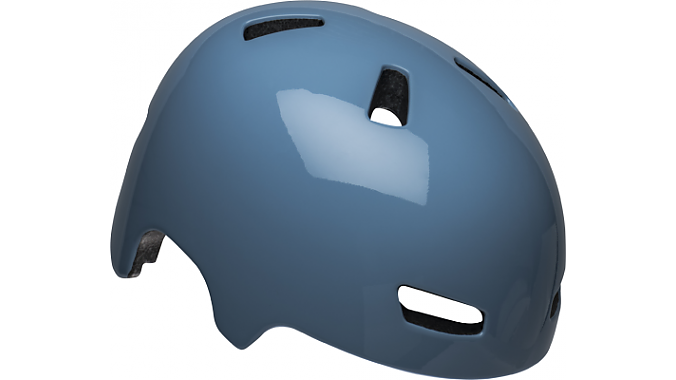 Bell Slope light blue helmet.