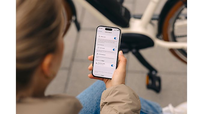 Bosch's new e-bike battery lock is app-based.