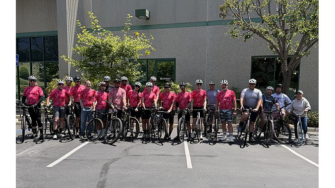 Staff members from Giant Group USA took to the roads and trails around the company’s headquarters in Southern California. Staff members from Giant Group USA took to the roads and trails around the company’s headquarters in Southern California.