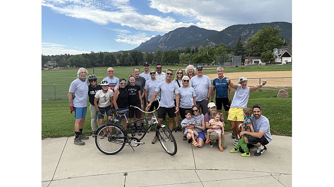 The ride was organized by Dana Derichsweiler and Ryan Van Duzer. The ride was organized by Dana Derichsweiler and Ryan Van Duzer.