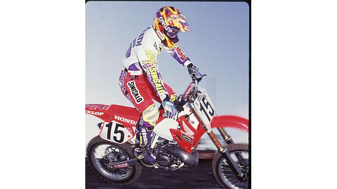 Jeremy McGrath. Seven time Supercross World Champion. (Image – MXA)