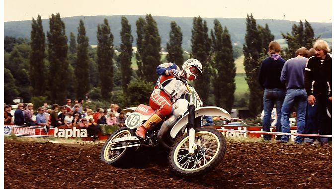 Neil Hudson. 1981 motocross World Champion. (Image – Jack Burnicle)