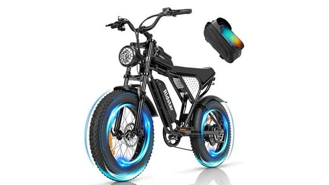 Ridstar Q20 Lite e-bike.
