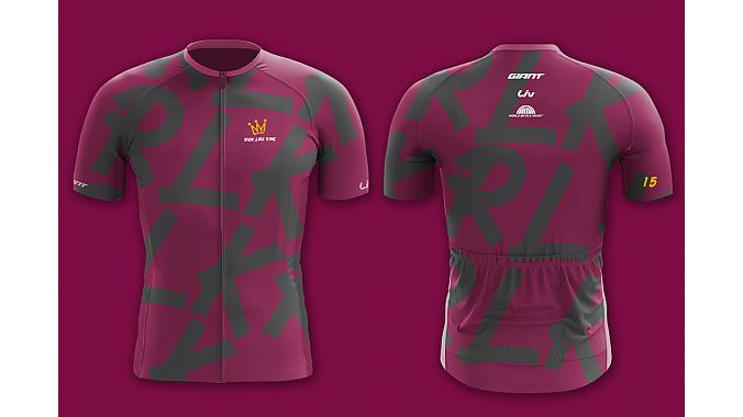 Participants in the May 19-21 Zwift Ride Like King events will be eligible to win one of these special RLK15 jerseys and a signed card from King Liu. 