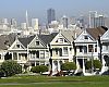 SF's iconic Painted Ladies homes. ... not a Stamos or Saget to be found.