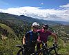 Smith Optics' Mallory Burda and BRAIN's Val Vanderpool soaked up the sun and views on a long-awaited mountain bike ride. 