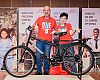 Photo 1: WBR CEO Dave Neiswander (left) and Giant Group CEO Phoebe Liu (right) celebrate the milestone of the one millionth Buffalo Bicycle produced through the long-standing collaboration between Giant Group and World Bicycle Relief at Giant Group’s Tianjin manufacturing facility.