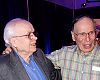 Longtime Park tool designer Jim Johnson and co-founder Art Engstrom at the party