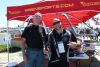 Wren (left) with Akey at the Sea Otter last month. Wren (left) with Akey at the Sea Otter last month.