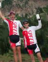 Wells and Overend are Specialized teammates.