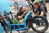 Bosch displayed an e-cargo bike at Eurobike. Photo courtesy Eurobike Friedrichshafen.