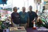 Charles Harper, center, wife Jean and son Greg.