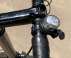 Even Keener's fancy titanium road bike has a bell. 